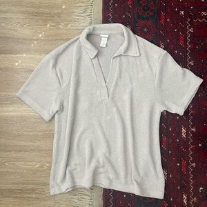 Knit polo